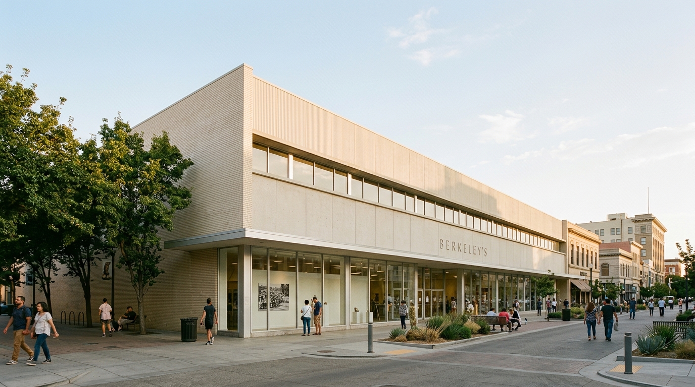 Former Berkeley’s Department Store at 887 Fulton Street in Downtown Fresno